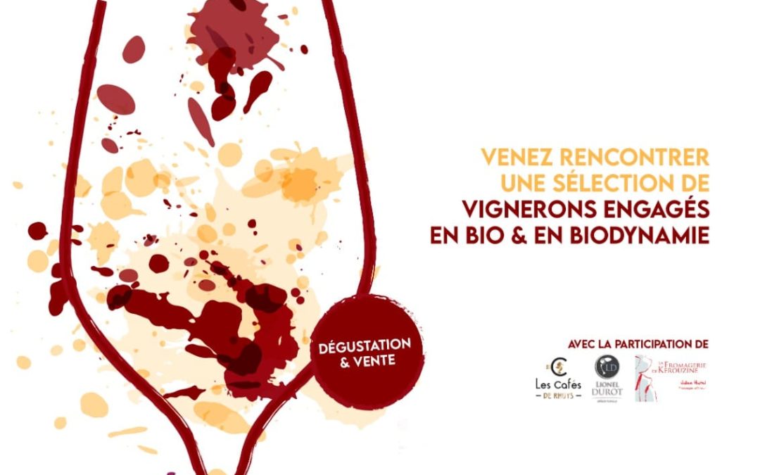 Salon des Vignerons Dynamiques, les 30 et 31 octobre 2021