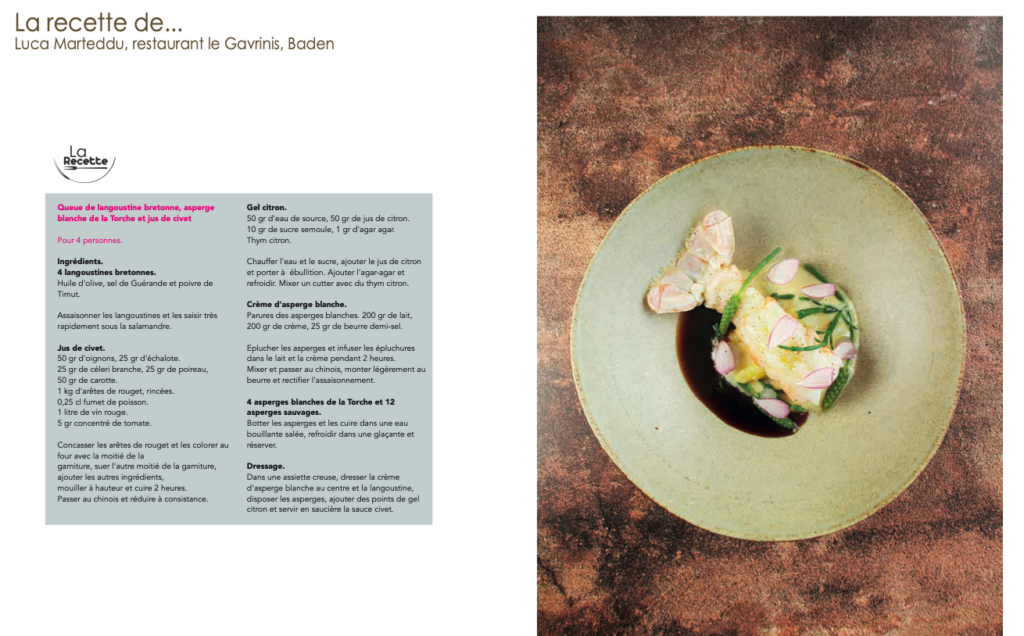 Recette Luca Marteddu, magazine Gastronomica 